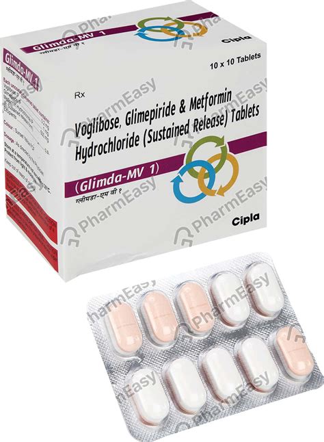 glimda mv 1mg tablets.